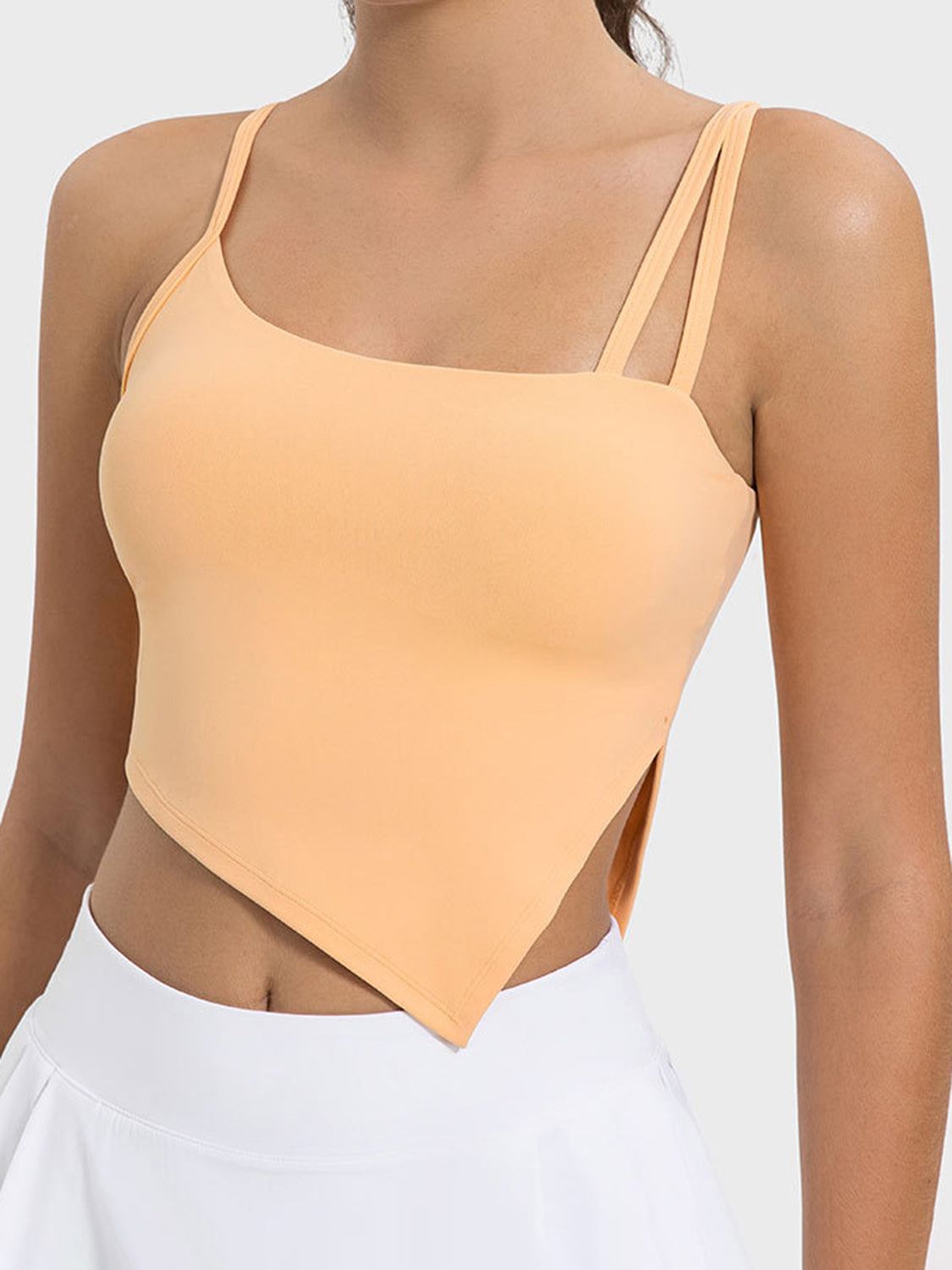 Asymmetrical Slit Active Top